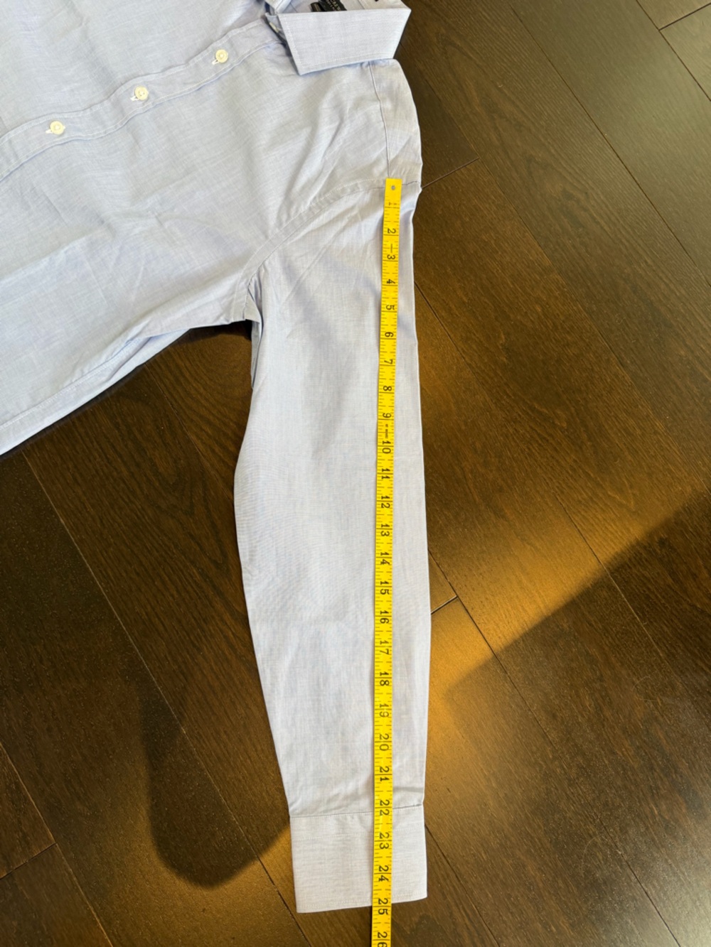 J. Crew Men’s Blue Ludlow Dress Shirt - Picture 6 of 10